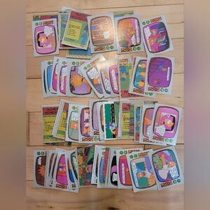 The Simpsons Around 75 1990 Topps Trading Cards